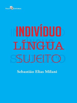 cover image of Indivíduo – Língua – Sujeito
